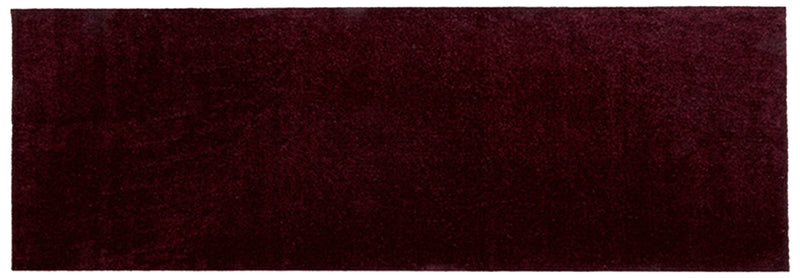 Neuheit - FUSSMATTE 100 X 300 CM - UNI COLOR BORDEAUX