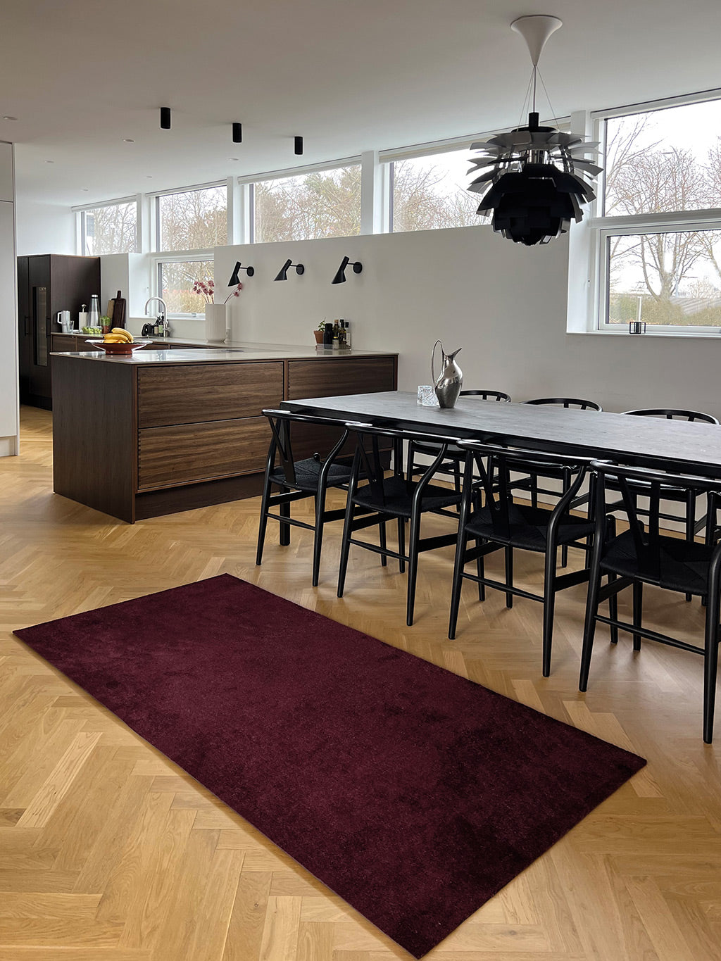 BORDEAUX UNICOLOR 90 x 200 cm