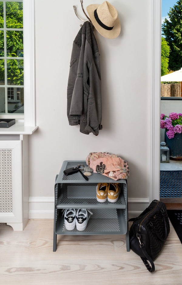 NEU TICA RACK FLOOR - SMALL - STAHLGRAU