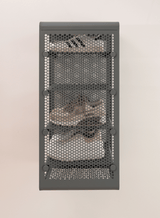 NEW TICA RACK WALL - LARGE - STEEL GREY