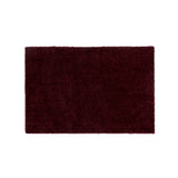 NEW - FLOOR MAT 40 X 60 CM - UNI COLOR BORDEAUX