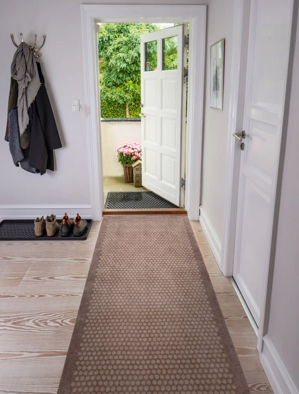 GULVMÅTTE 100 x 300 CM - DOT SAND