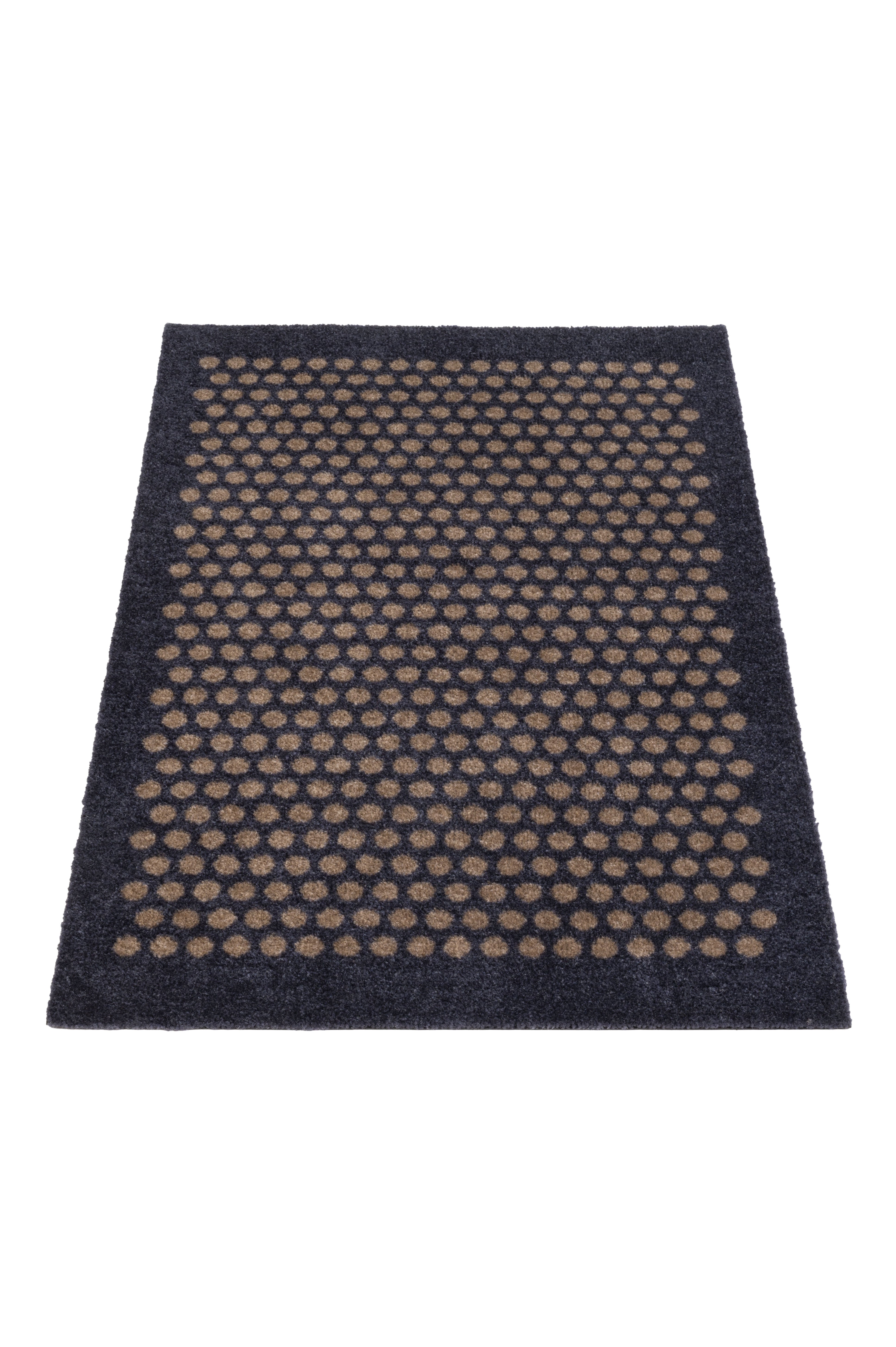 GULVMÅTTE 60 x 90 cm - DOT BLUE-GREY / SAND
