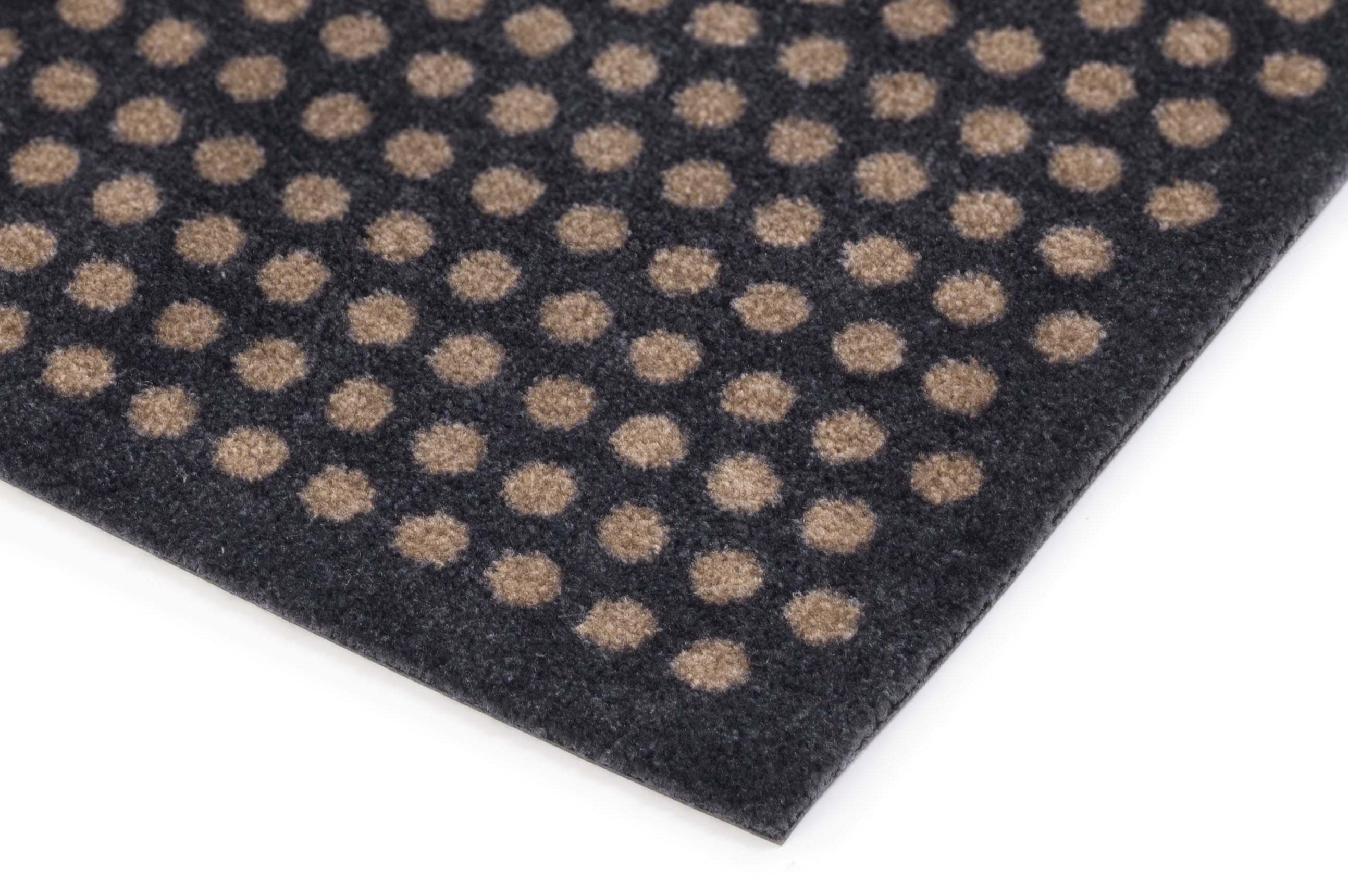 GULVMÅTTE 60 x 90 cm - DOT BLUE-GREY / SAND