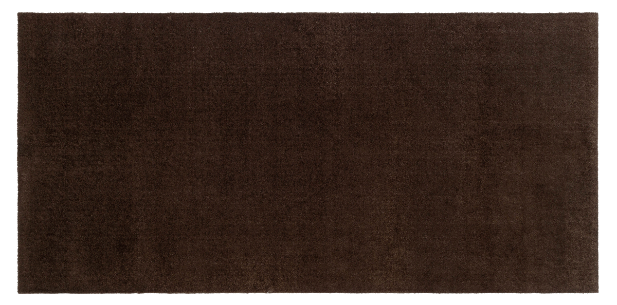 TÆPPE 110 x 200 cm - UNICOLOR BROWN