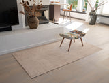 NYHED - TÆPPE/MÅTTE 110 x 200 cm - UNI COLOR IVORY