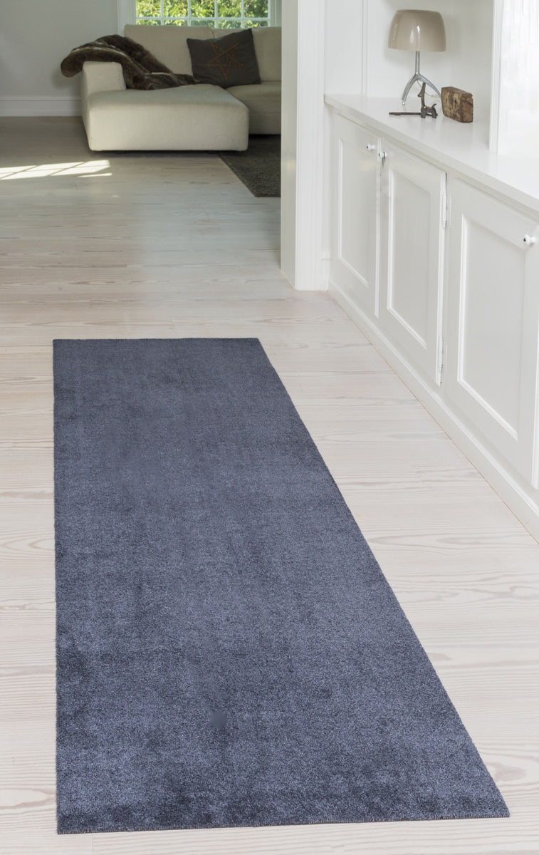 TÆPPE/MÅTTE 67 x 200 CM - UNICOLOR grå