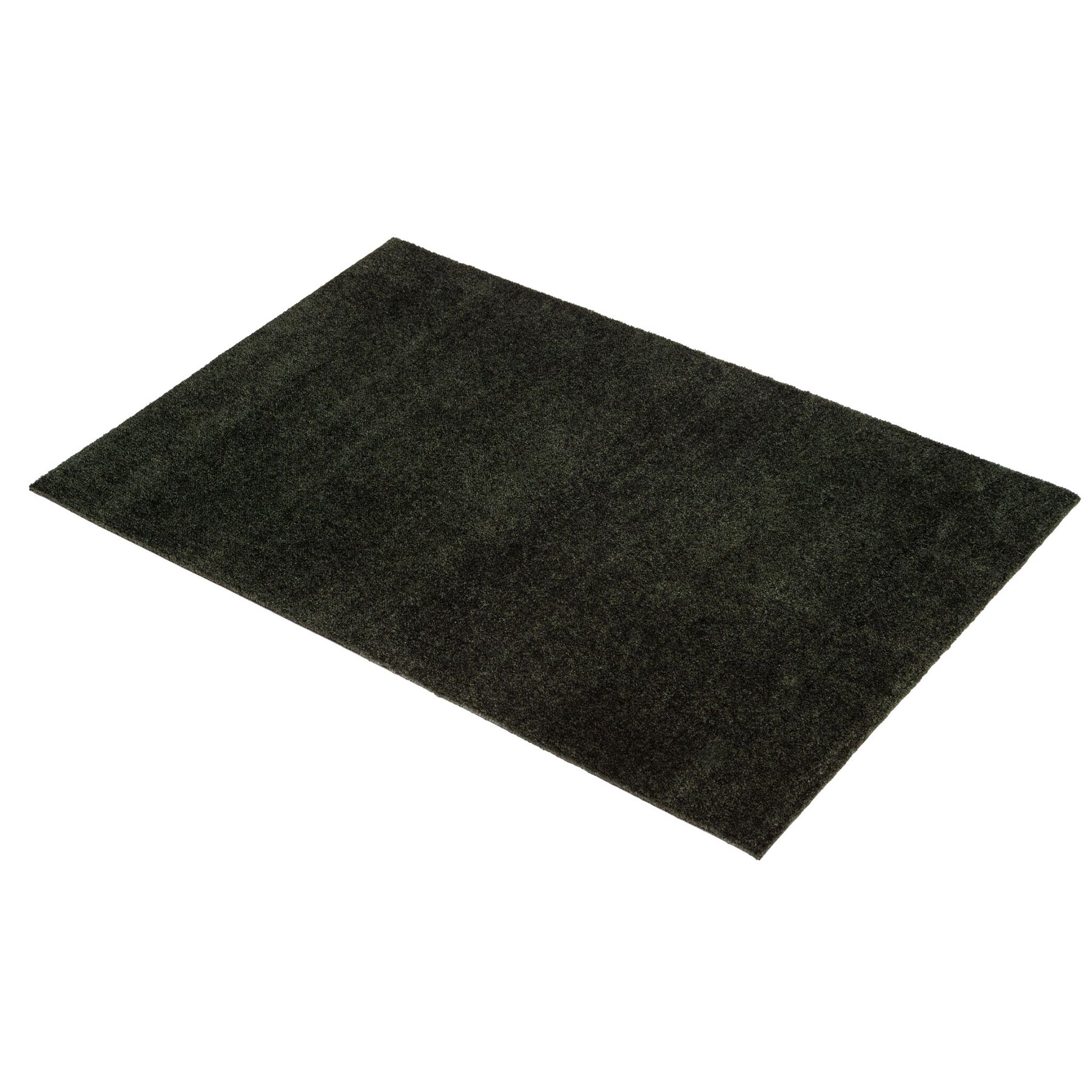 GULVMÅTTE 90 X 130 cm UNICOLOR DARK GREEN