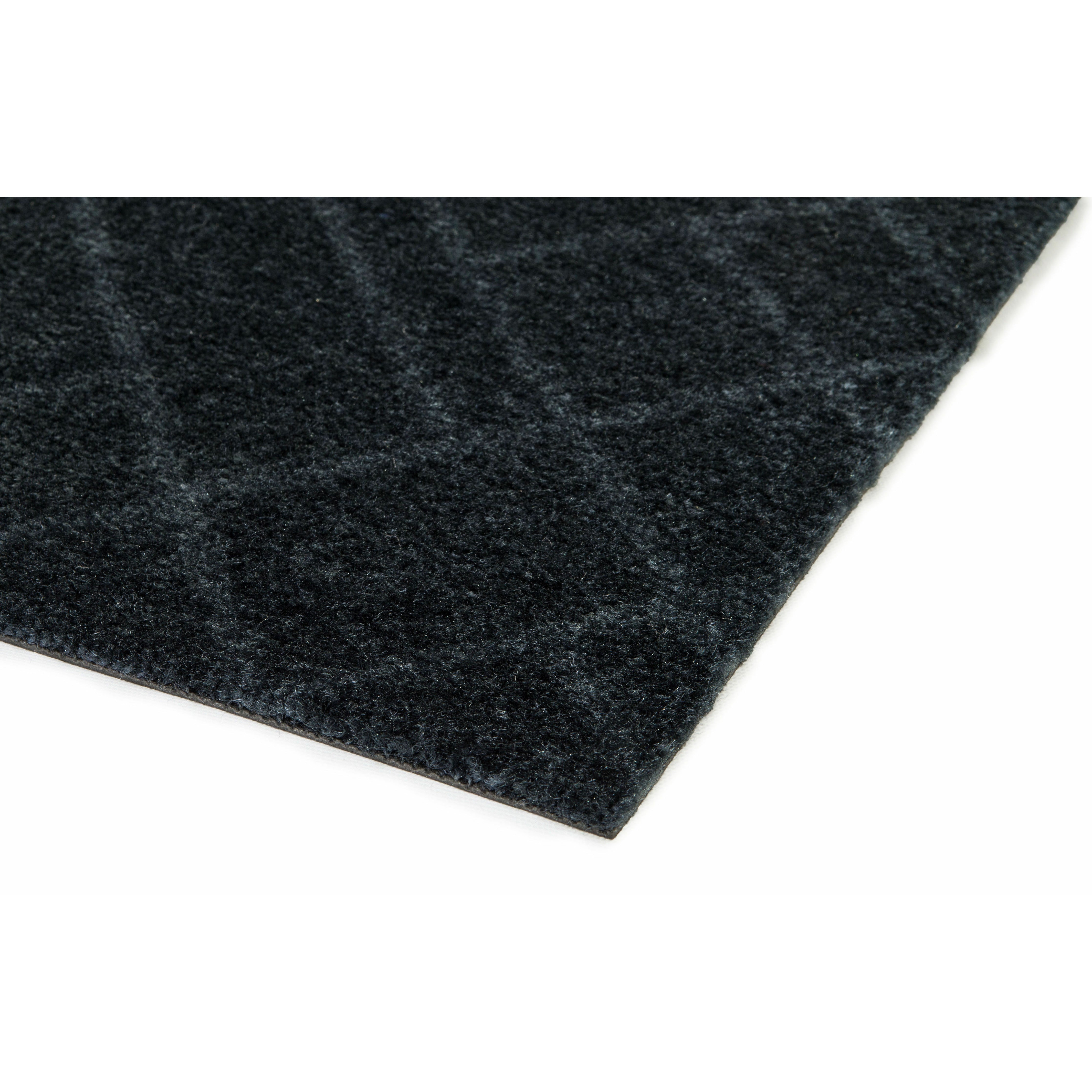 50% - GULVMÅTTE 67 x 120 CM - LINES DARK GREY
