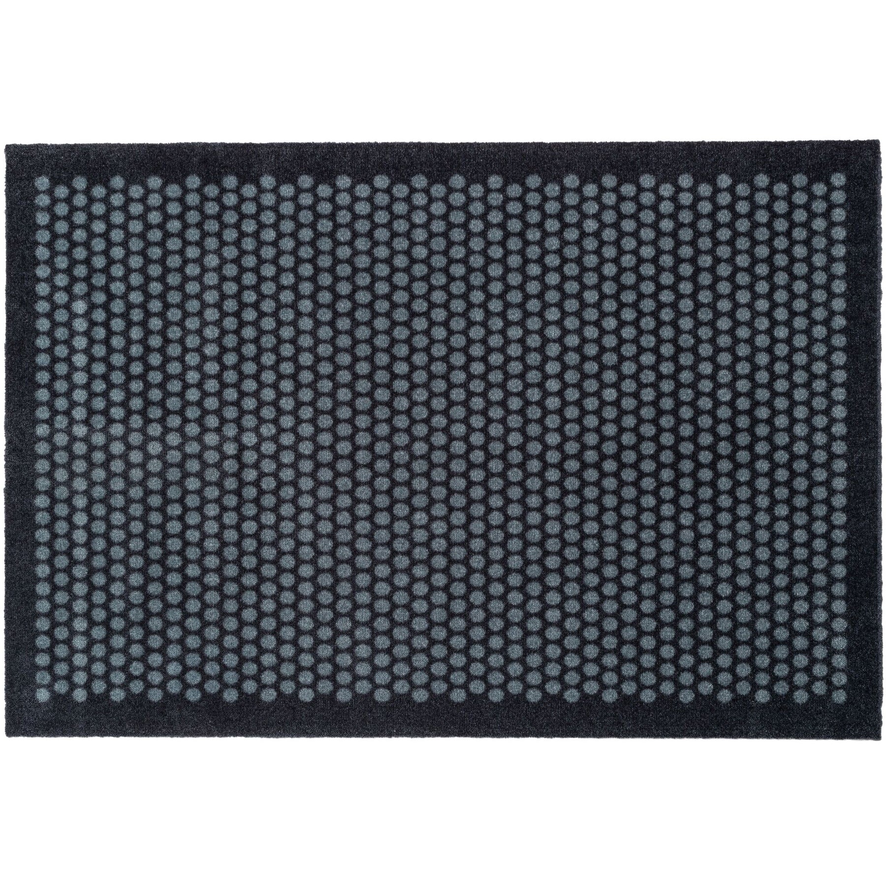 GULVMÅTTE 90 x 130 CM - DOT GRÅ