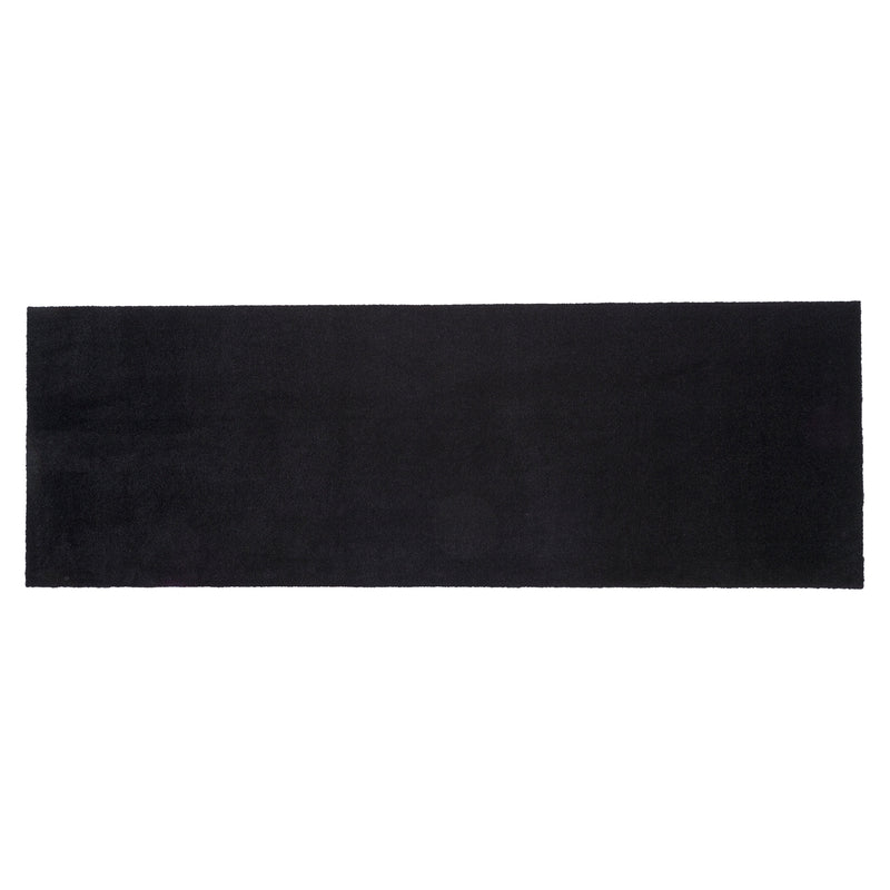 FLOOR MAT 67 x 200 cm - UNI COLOR/BLACK