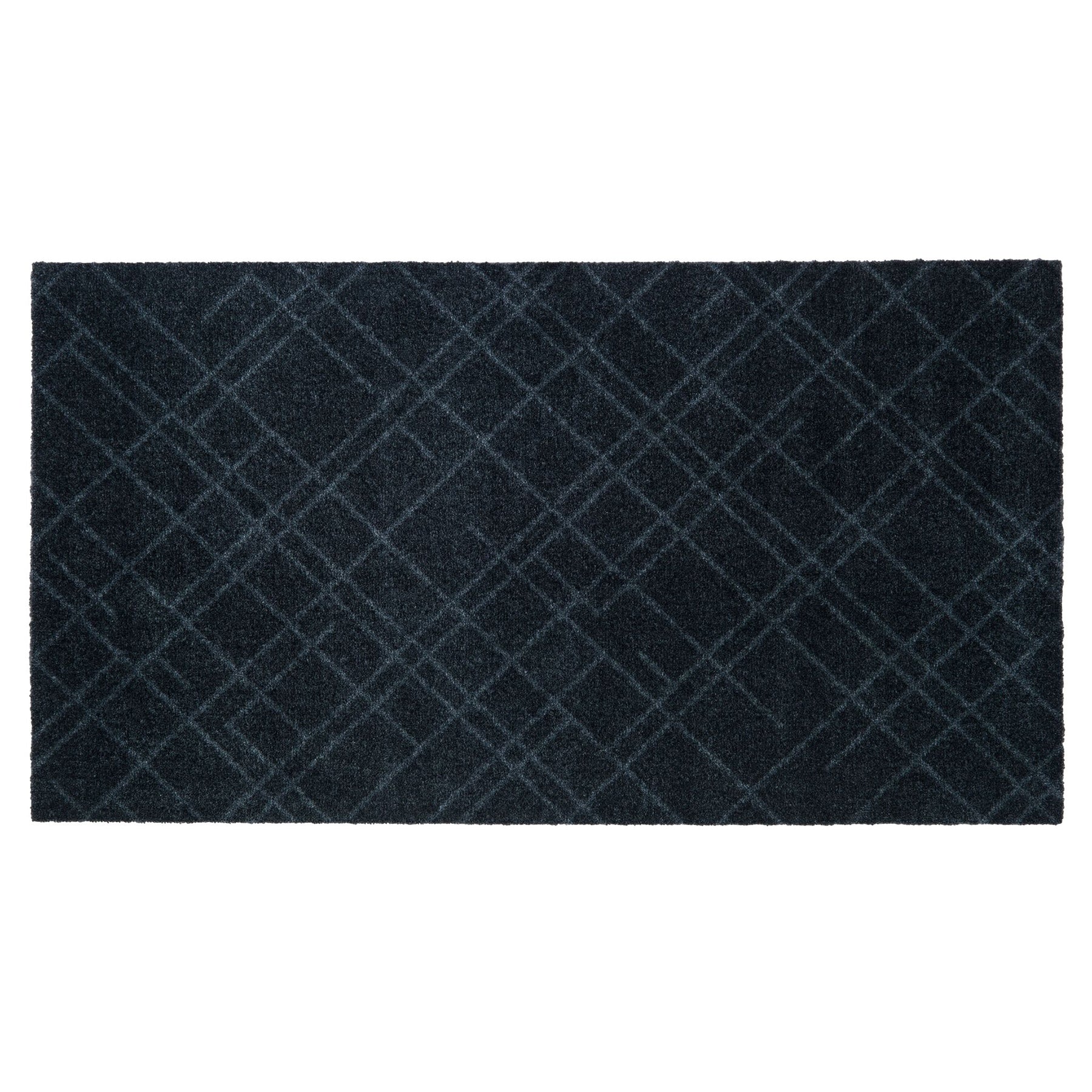 50% - GULVMÅTTE 67 x 120 CM - LINES DARK GREY