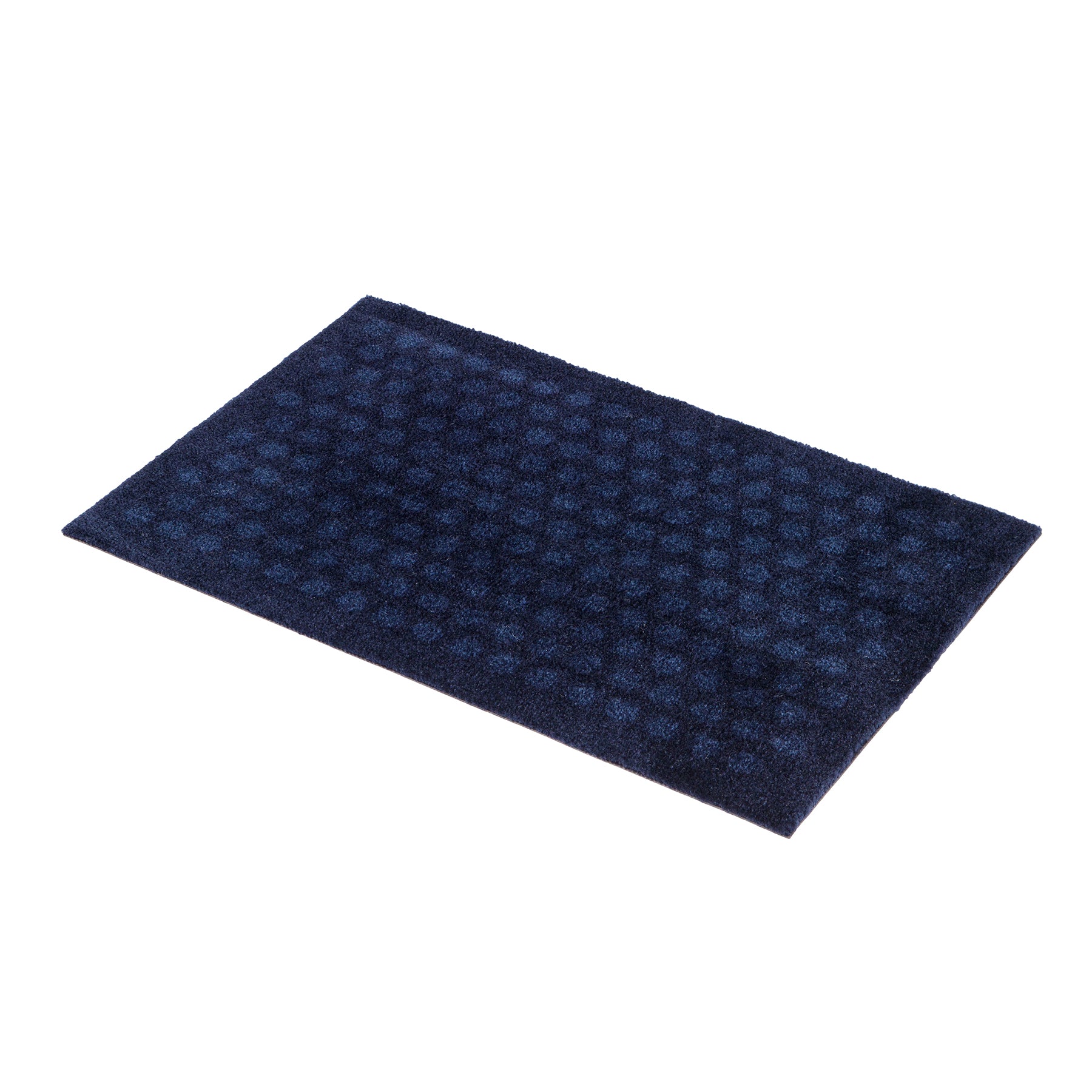 50% - GULVMÅTTE 40 x 60 CM - DOT DARK BLUE