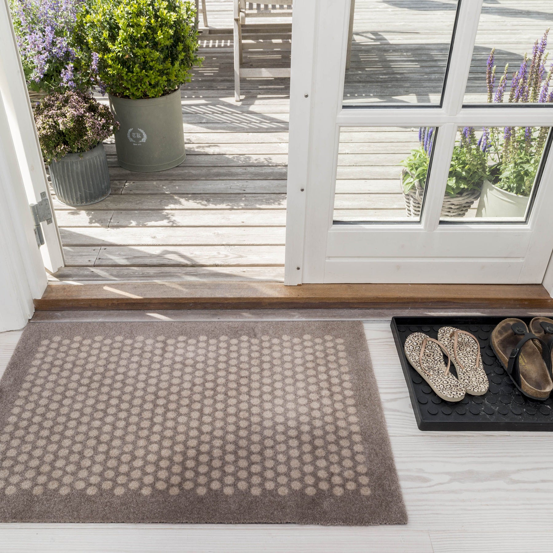 GULVMÅTTE 60 x 90 CM - DOT SAND