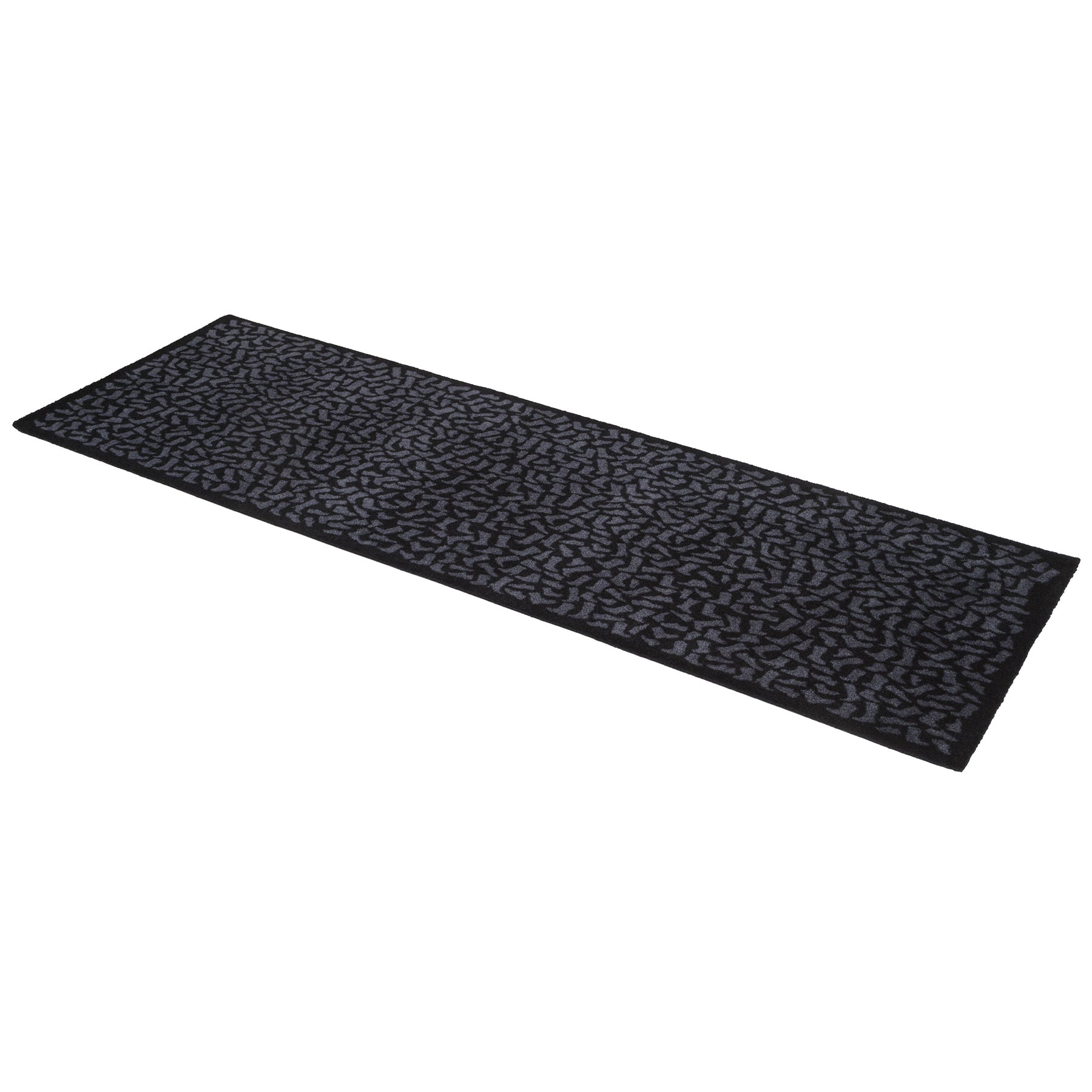 50% - GULVMÅTTE 67 x 200 CM - FOOTWEAR/BLACK