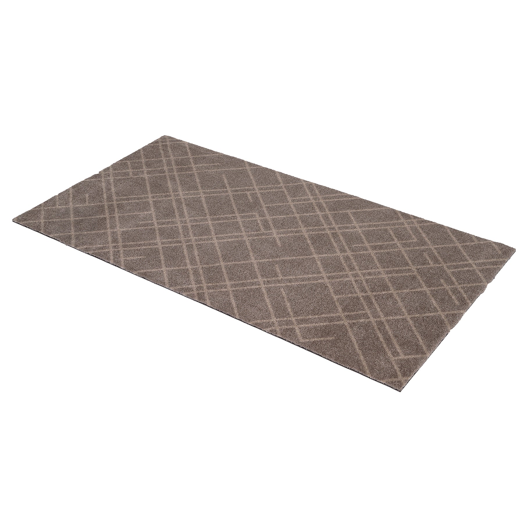 GULVMÅTTE 67 x 120 CM - LINES SAND/BEIGE