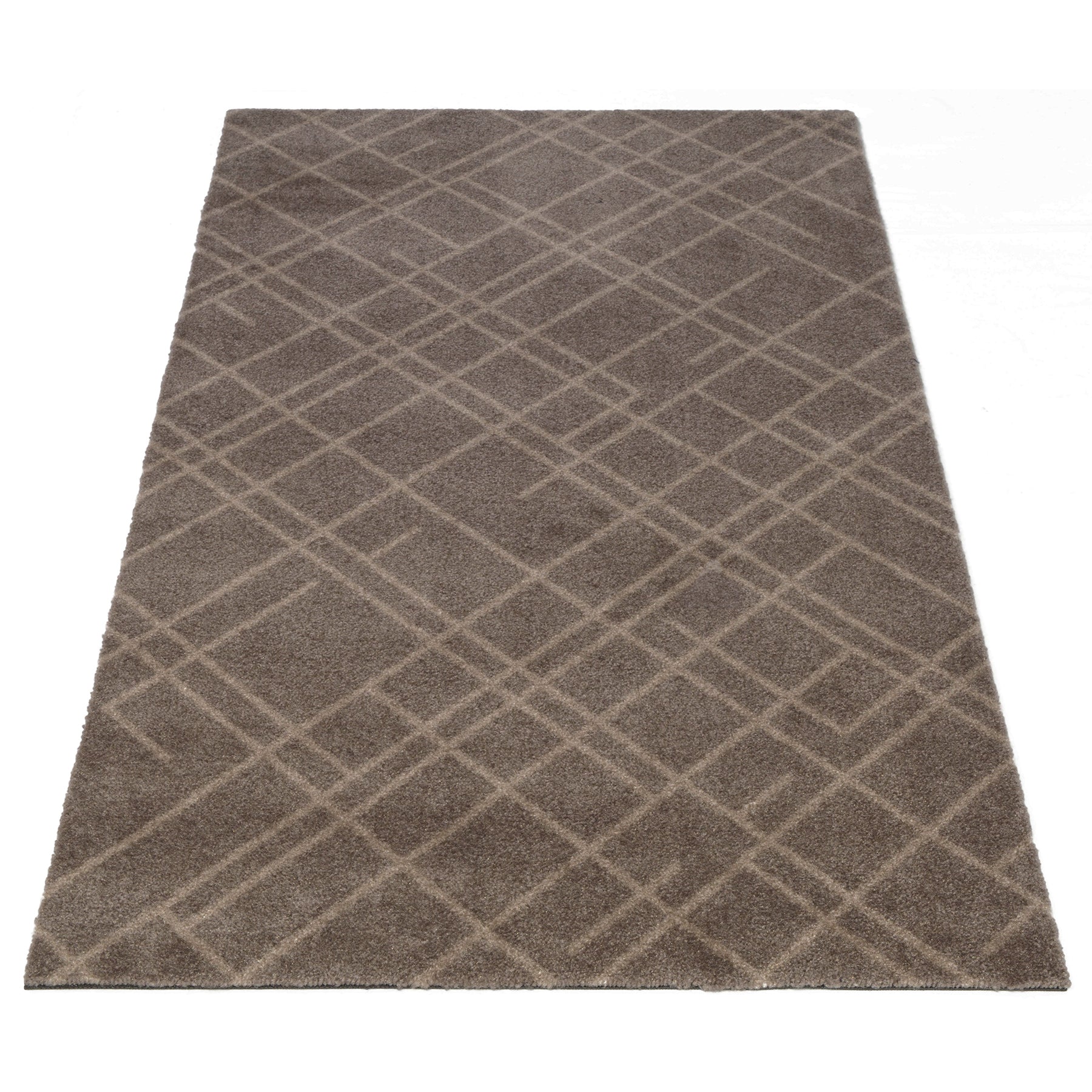 GULVMÅTTE 67 x 120 CM - LINES SAND/BEIGE