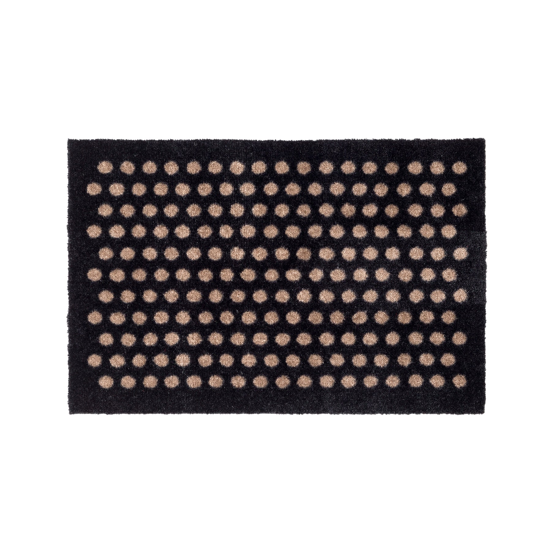 GULVMÅTTE 40 x 60 cm - DOT SORT/SAND