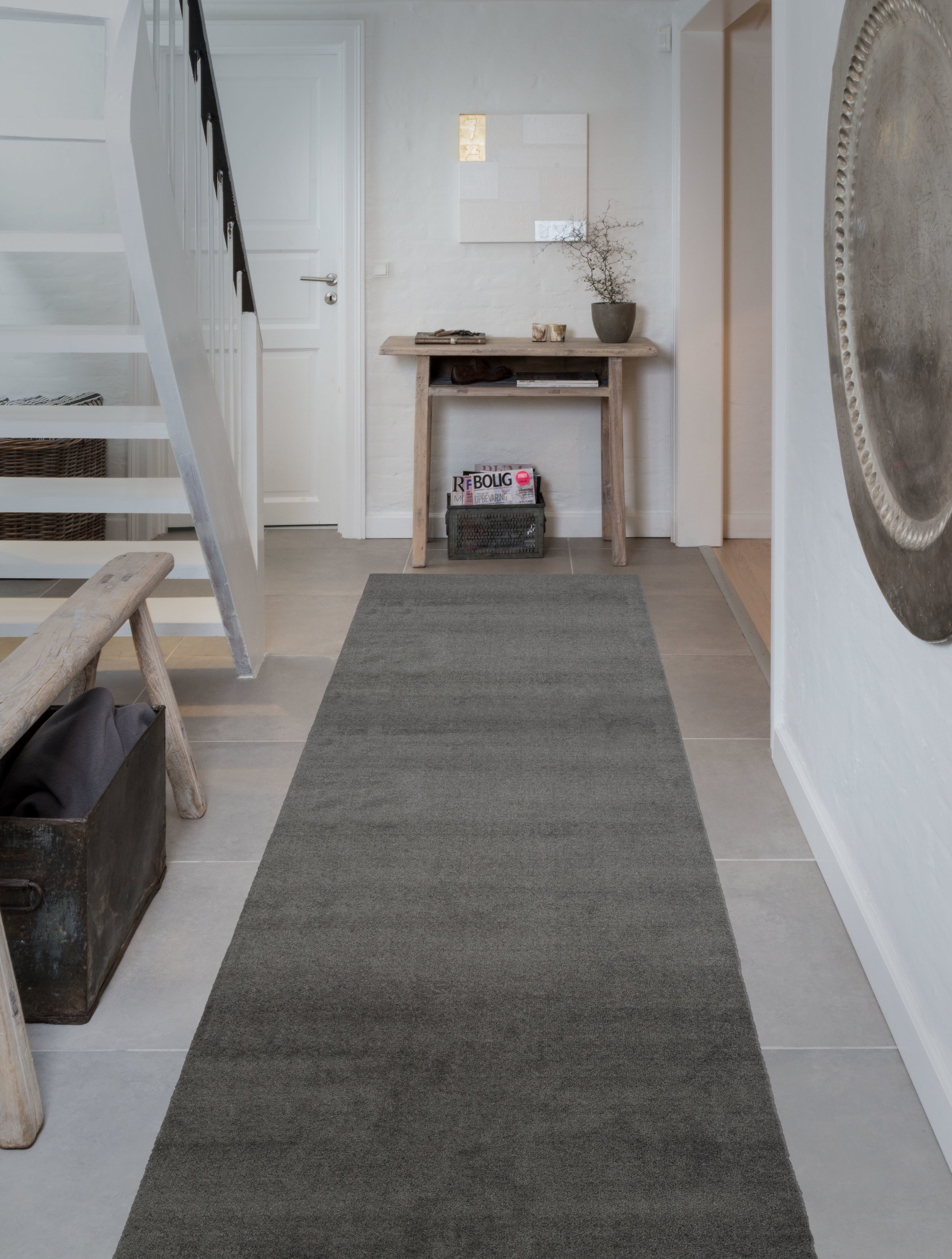 100 x 300 CM - UNICOLOR STEELGREY
